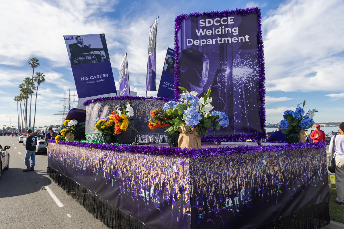 Parade Float - SDCCE Welding Department