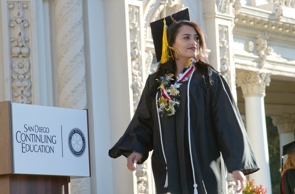 SDCCE and SDUSD Celebrate Joint Commencement at Balboa Park in 2018