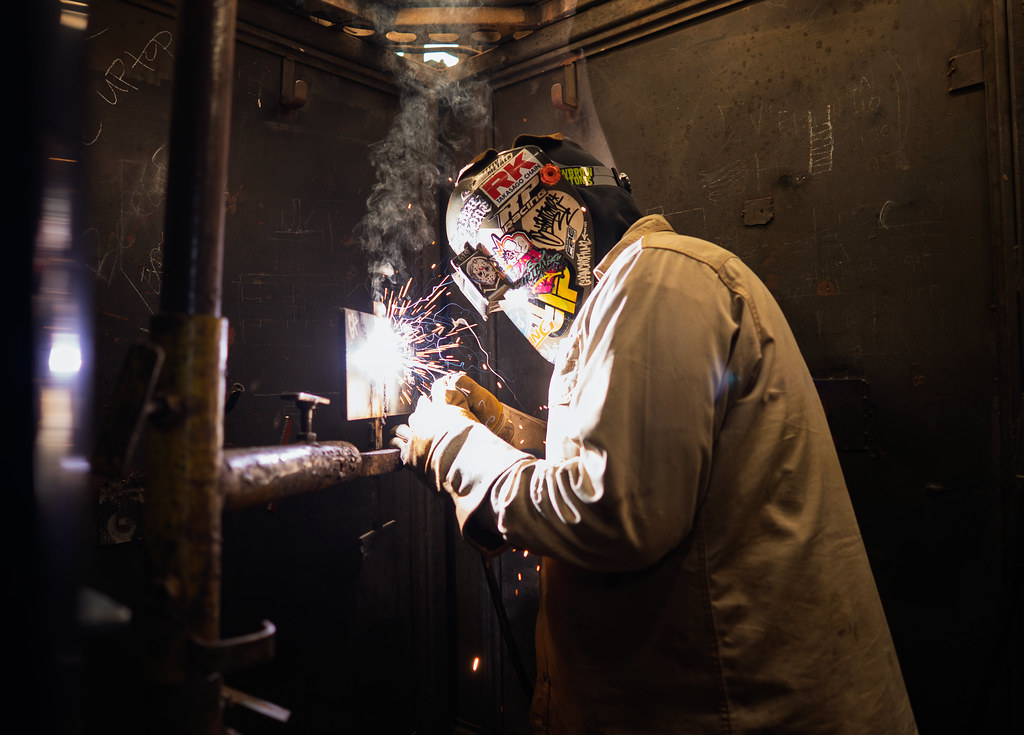 Carlos Anduaga advances his welding skills at SDCCE