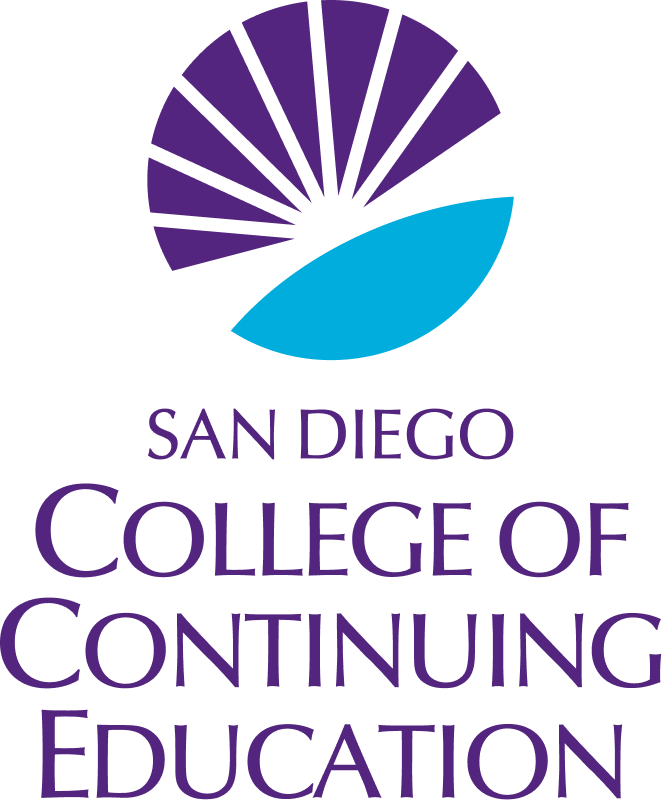 SDCCE Logo with District Seal – Color | Vertical